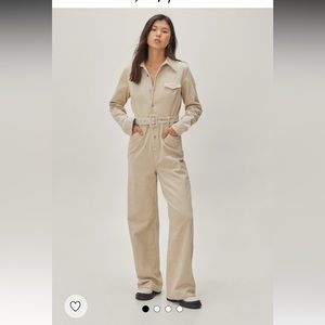 Corduroy jumpsuit